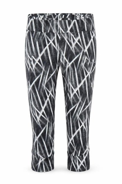 Decathlon Womens Multicoloured Geometric  Sweatpants Trousers Size 8 L20 in