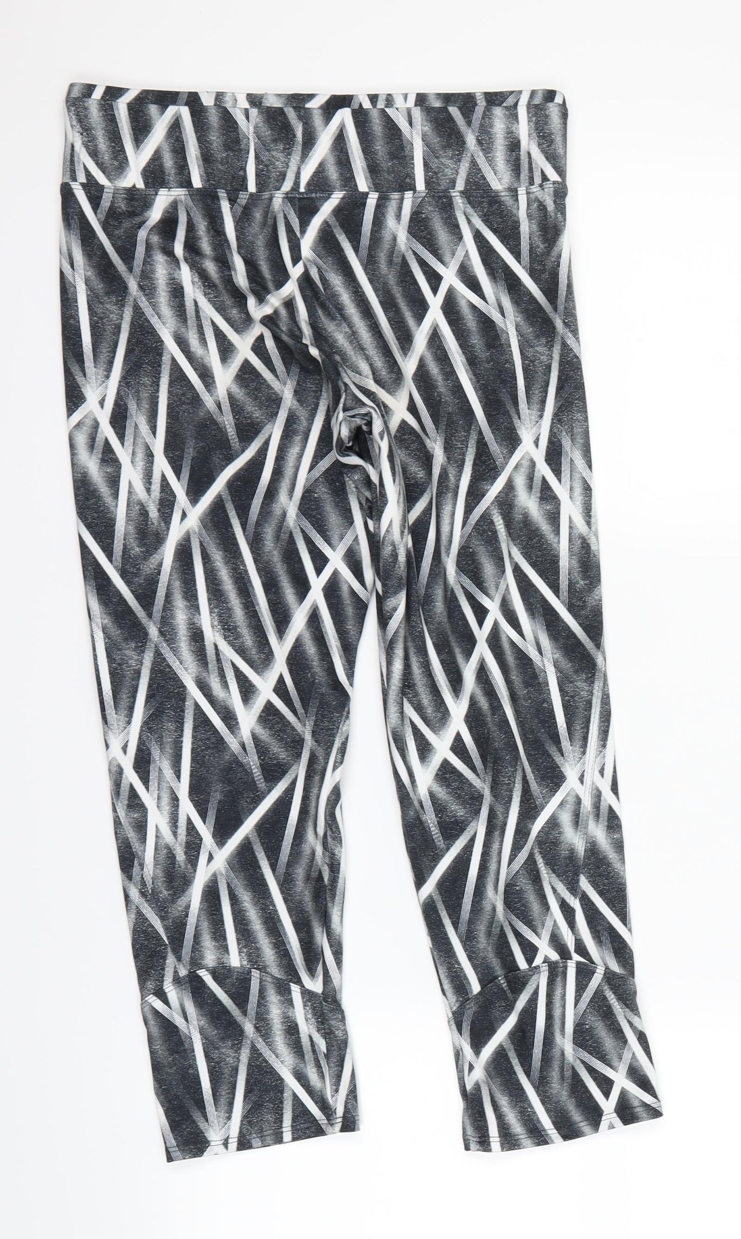 Womens UK Size 8 DECATHLON Regular Fit Sweatpants Multicoloured Trousers