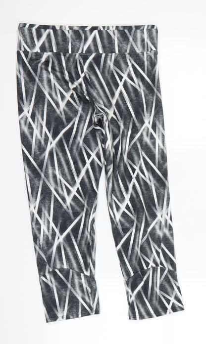 Womens UK Size 8 DECATHLON Regular Fit Sweatpants Multicoloured Trousers