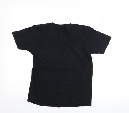 Gildan Boys Black   Basic T-Shirt Size L  - kids collective