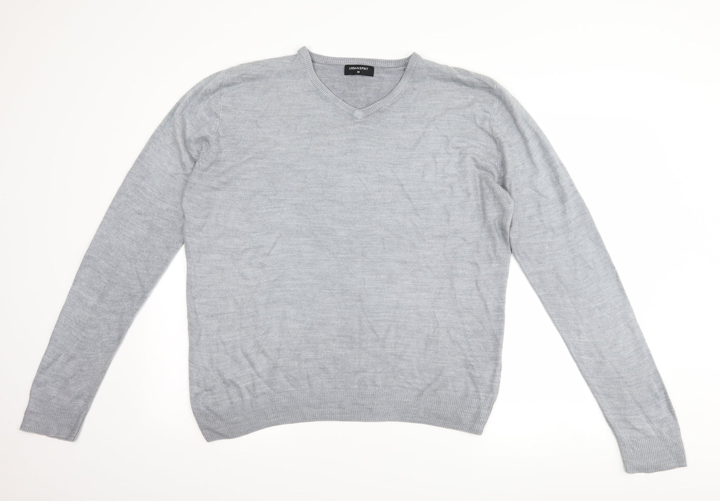 Urban Spirit Mens Grey   Pullover Jumper Size M