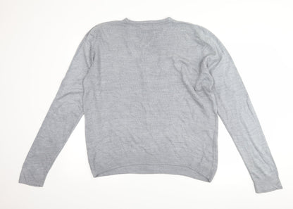 Urban Spirit Mens Grey   Pullover Jumper Size M