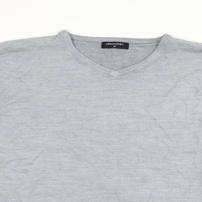 Urban Spirit Mens Grey   Pullover Jumper Size M