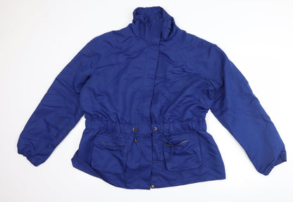 venco Womens Blue   Overcoat Coat Size L