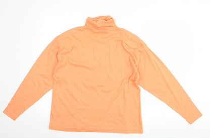 Principles Womens Orange   Pullover Sweatshirt Size 12