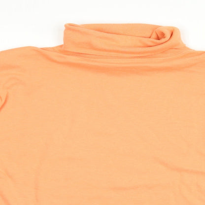 Principles Womens Orange   Pullover Sweatshirt Size 12