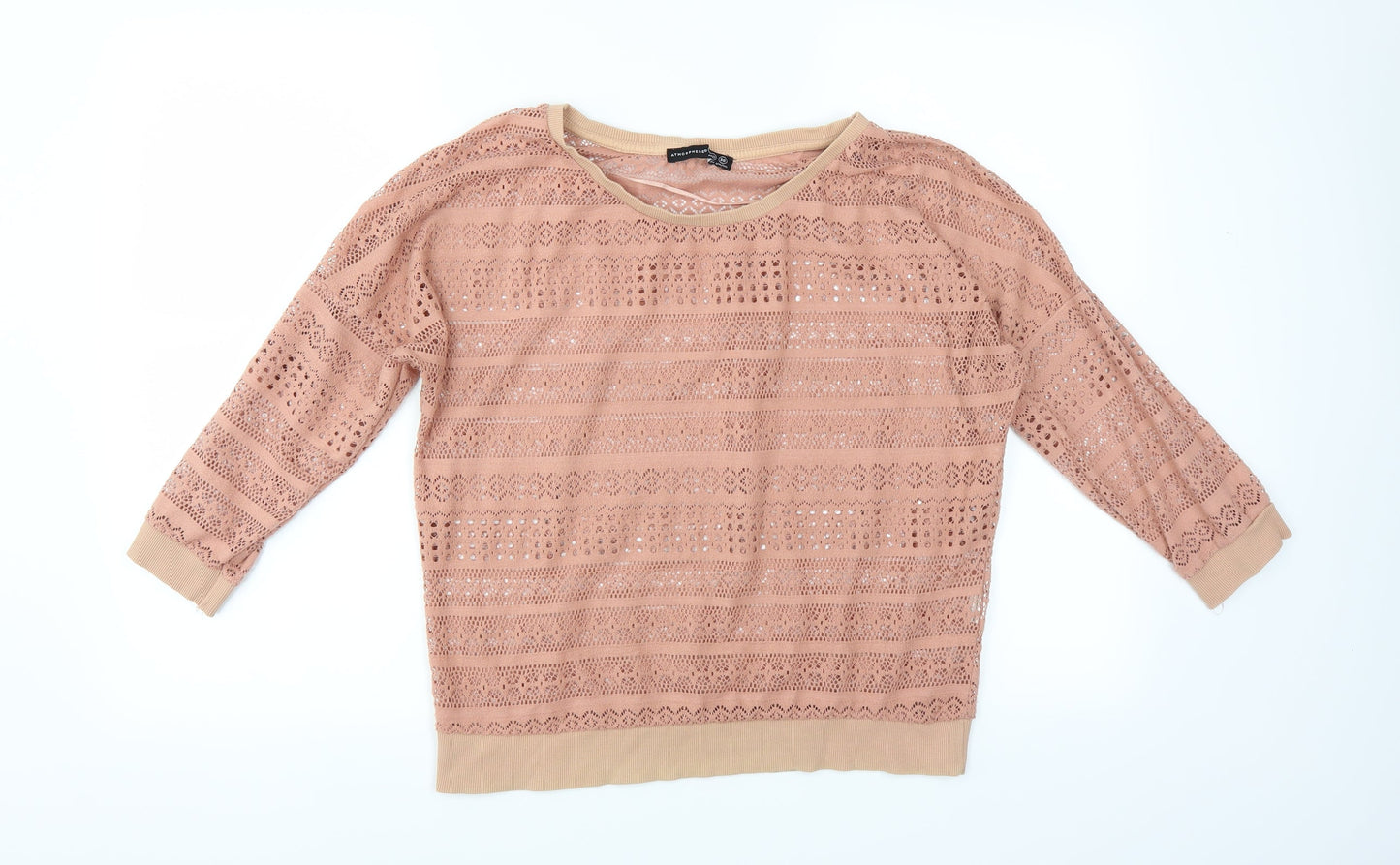 Primark Womens Pink   Pullover Jumper Size 12