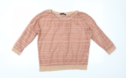 Primark Womens Pink   Pullover Jumper Size 12
