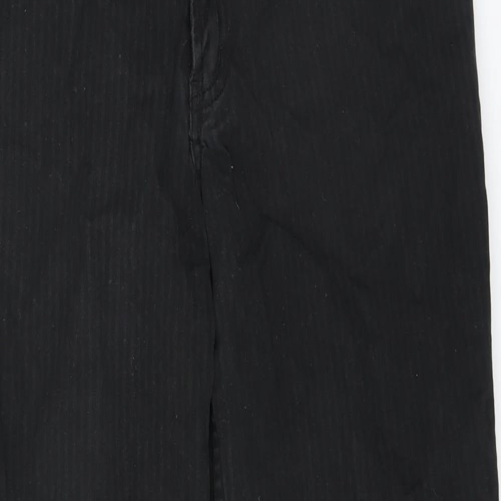 Matinee Mens Black Striped  Straight Jeans Size 30 in L28 in