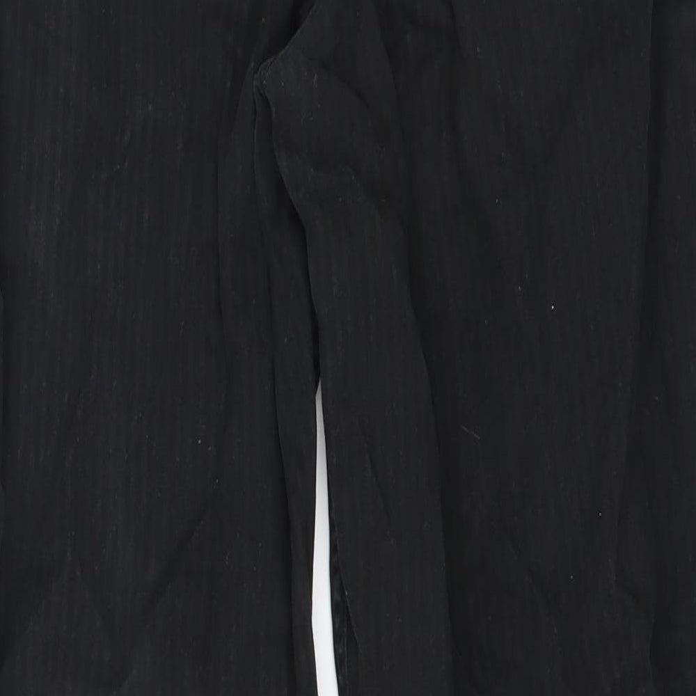 Matinee Mens Black Striped  Straight Jeans Size 30 in L28 in
