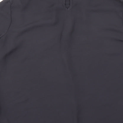 Womens UK Size 12 Dorothy Perkins Purple Basic Blouse