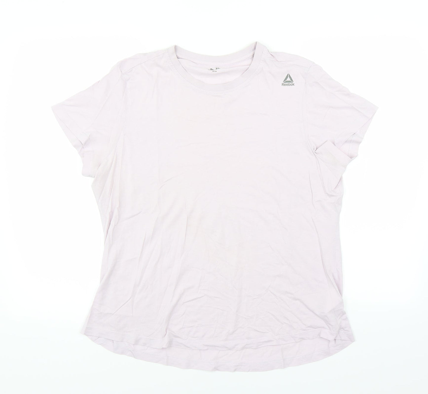 Reebok Womens Purple   Basic T-Shirt Size XL