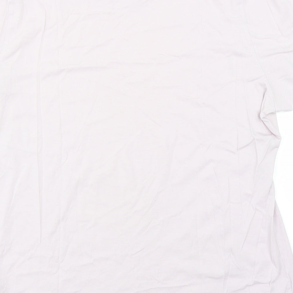 Reebok Womens Purple   Basic T-Shirt Size XL