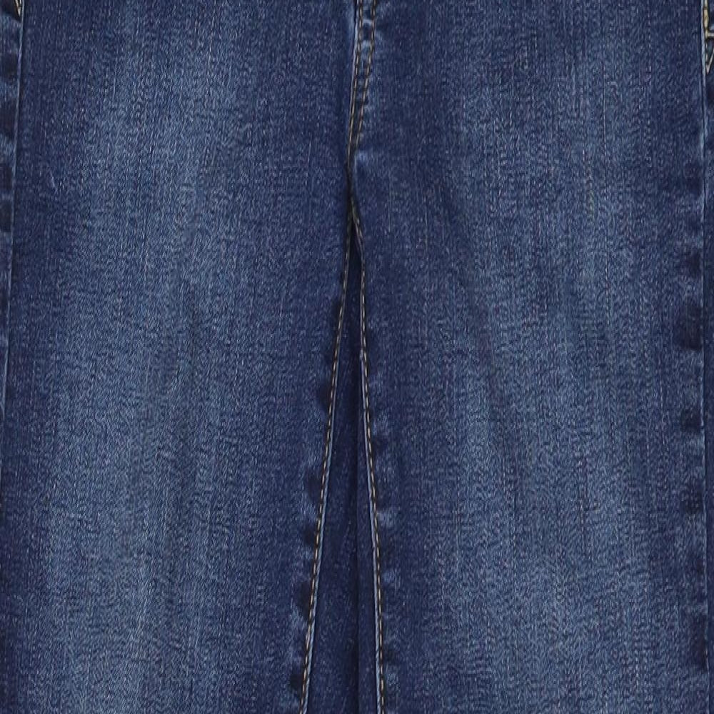 Gap Womens Blue  Denim Skinny Jeans Size 26 L26 in - Frayed Hem
