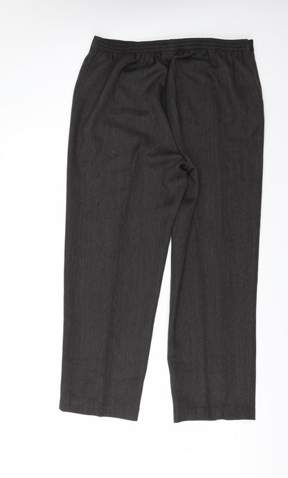 BM Womens Brown   Trousers  Size 16 L28 in