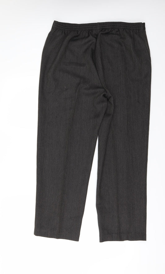 BM Womens Brown   Trousers  Size 16 L28 in