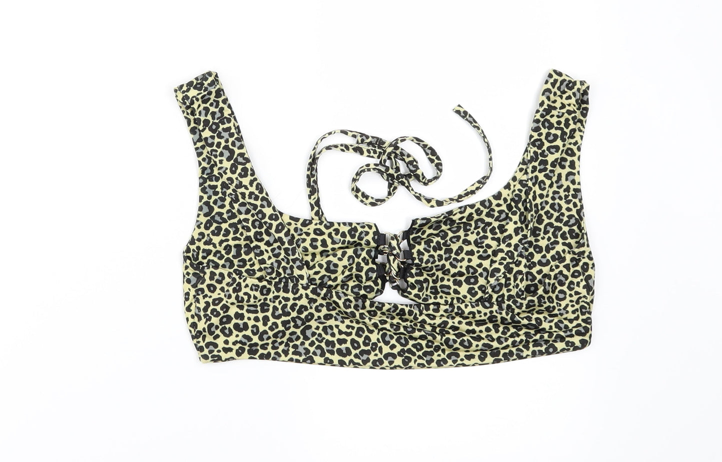 Womens UK Size 10 I SAW IT FIRST Yellow Camisole Blouse