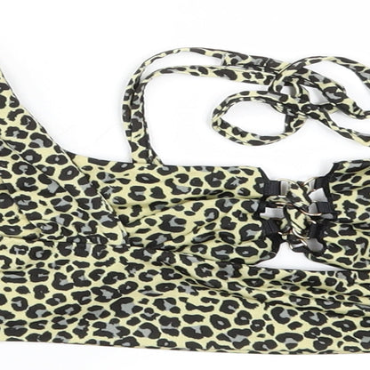 Womens UK Size 10 I SAW IT FIRST Yellow Camisole Blouse