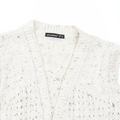 Primark Womens Beige   Cardigan Jumper Size 12