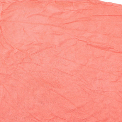 Affections Womens Orange   Pullover Jumper Size L