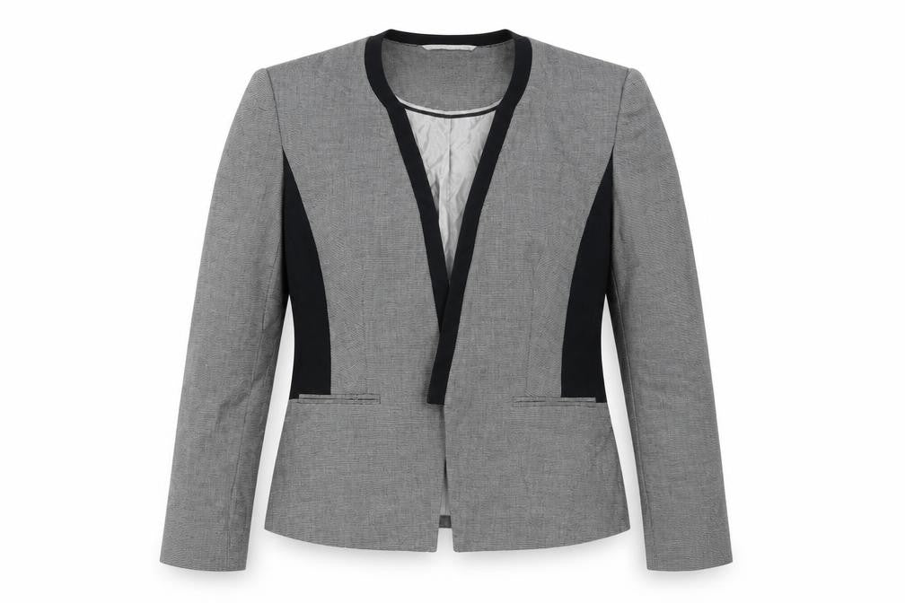 Womens UK Size 14 Marks and Spencer Regular Grey Suit Jacket