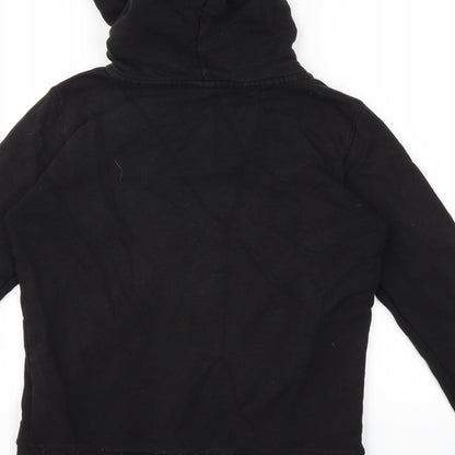 Preworn Womens Black   Full Zip Hoodie Size XS