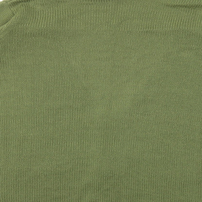 Preworn Womens Green  Knit Cardigan Jumper Size 2XL