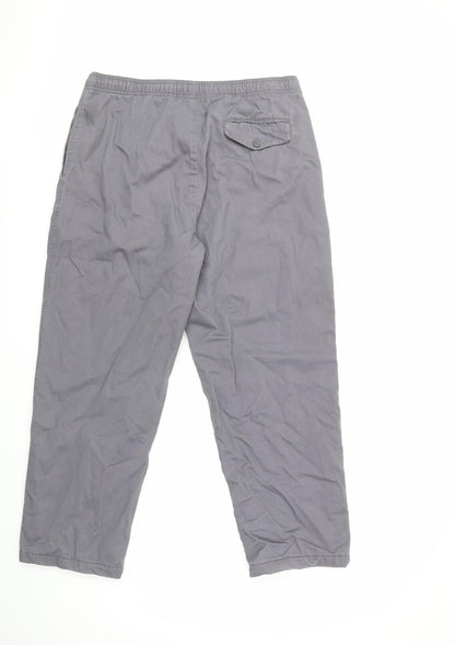 PREMIER MAN Mens Grey   Trousers  Size 36 in L27 in - short
