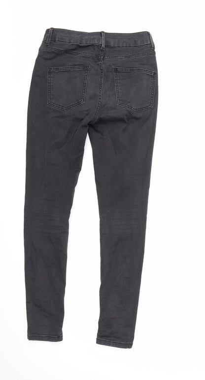 Womens UK Size 10 Marks and Spencer Regular Fit Skinny Black Jeans