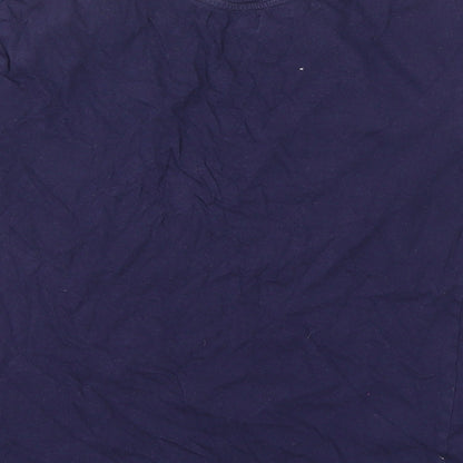 Bershka Womens Blue   Basic T-Shirt Size M