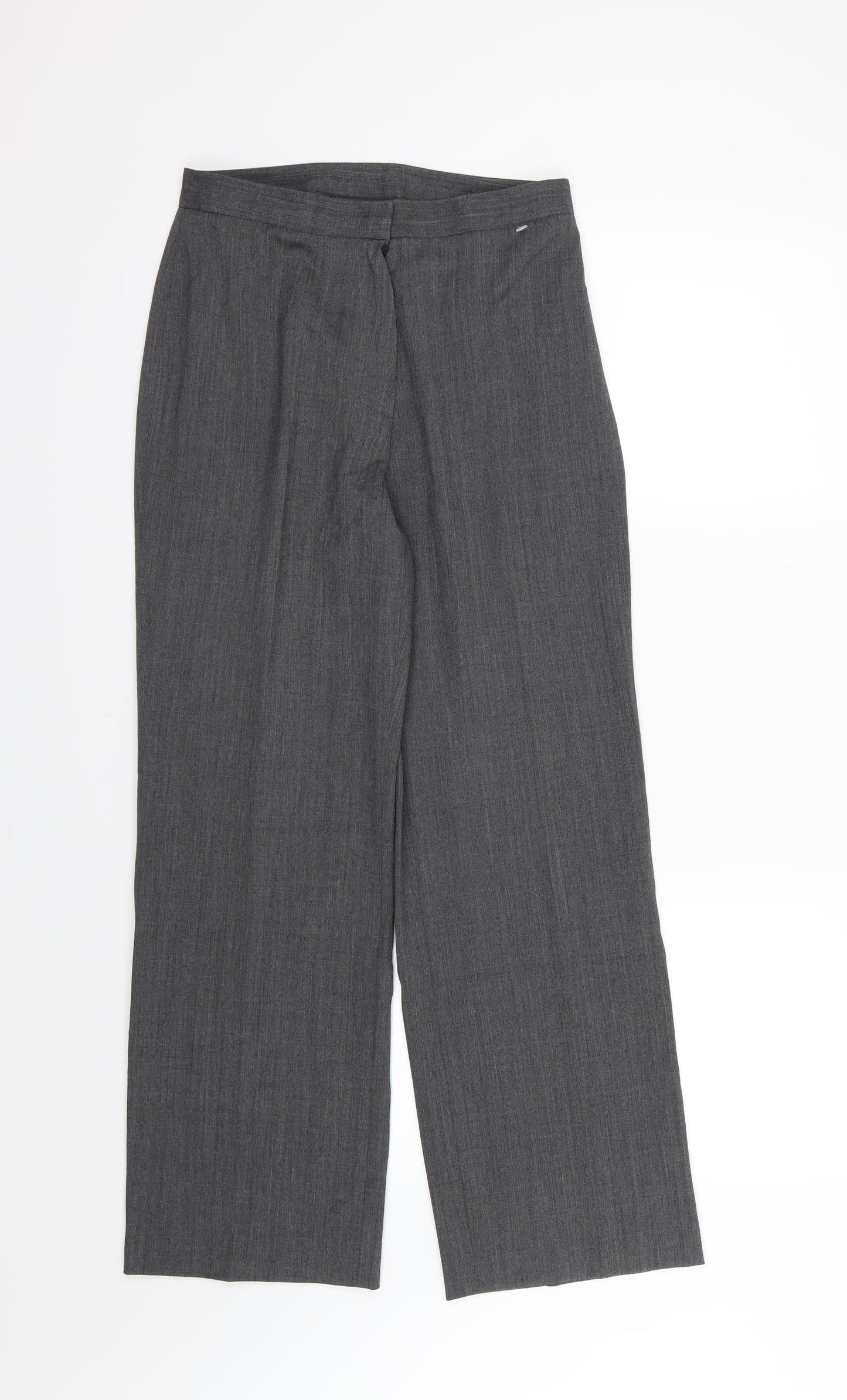 Womens UK Size 10 Artigiano Regular Fit  Grey Trousers