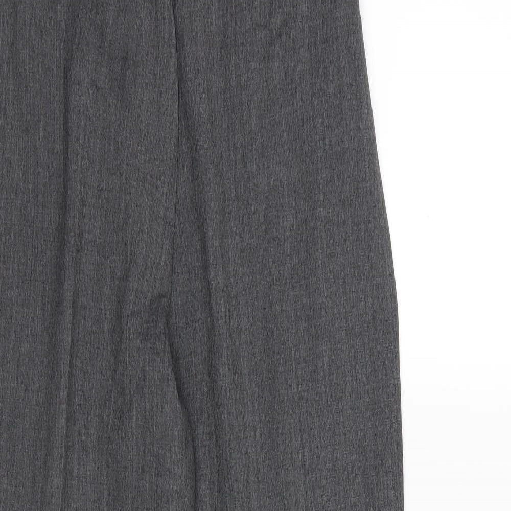 Womens UK Size 10 Artigiano Regular Fit  Grey Trousers