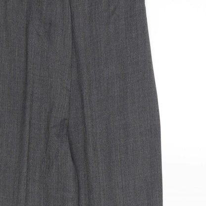 Womens UK Size 10 Artigiano Regular Fit  Grey Trousers
