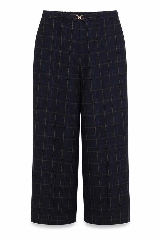 Womens UK Size 12 Damart Regular Fit  Blue Trousers