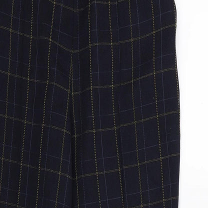 Damart Womens Blue Striped  Trousers  Size 12 L27 in