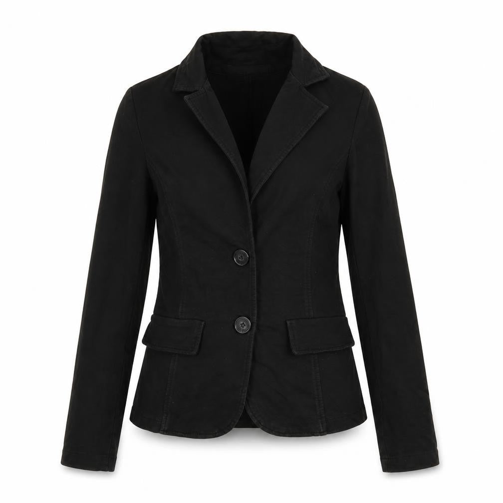 Front view of Dani Group women’s black jacket, size XS