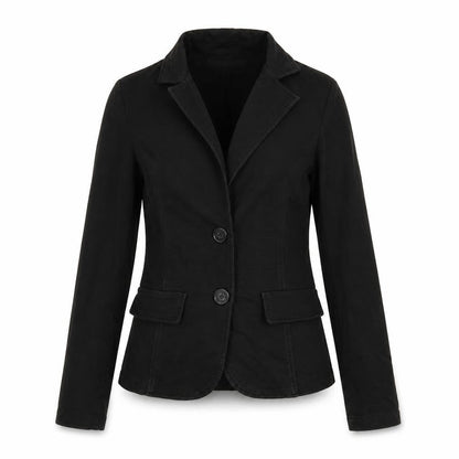 Front view of Dani Group women’s black jacket, size XS