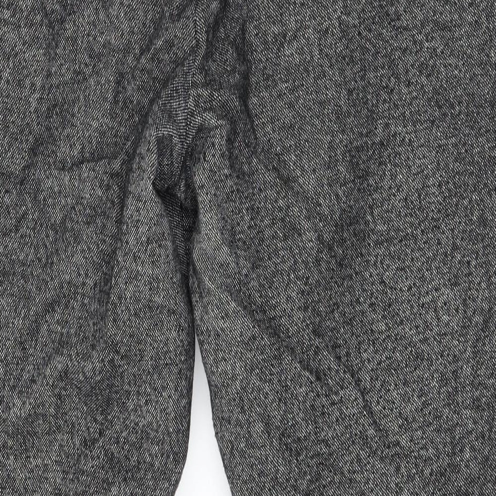Womens UK Size 34 in Preworn Regular Fit  Grey Trousers