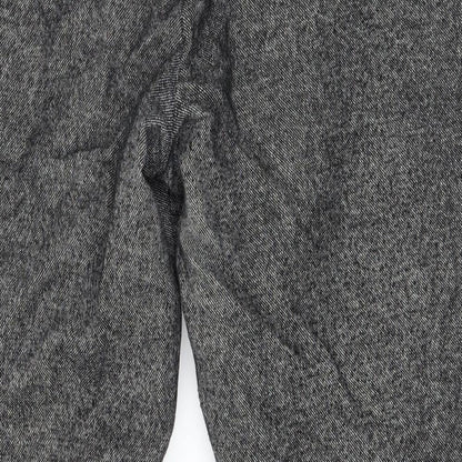 Womens UK Size 34 in Preworn Regular Fit  Grey Trousers