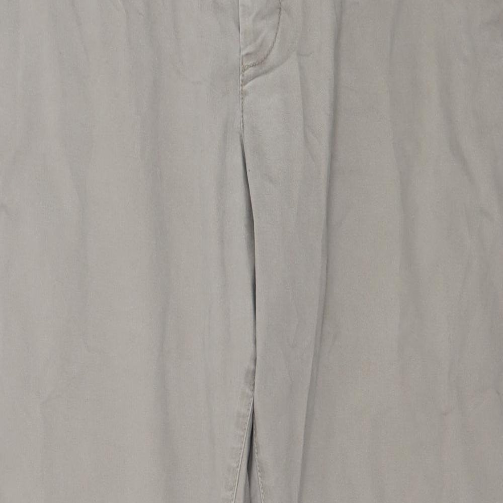 Womens UK Size 34 in French Connection Regular Fit  Brown Trousers