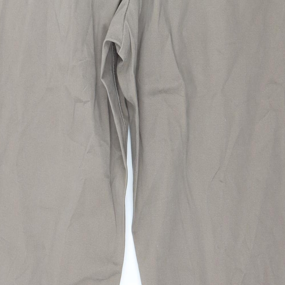 Womens UK Size 34 in French Connection Regular Fit  Brown Trousers