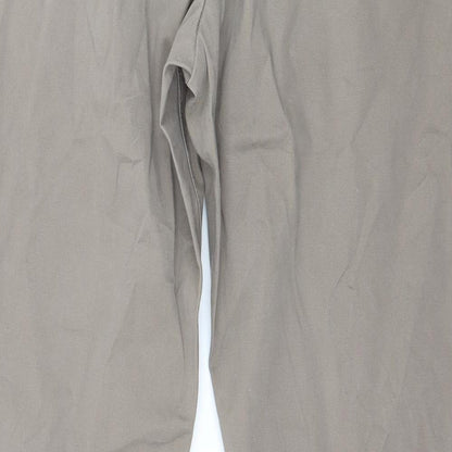 Womens UK Size 34 in French Connection Regular Fit  Brown Trousers