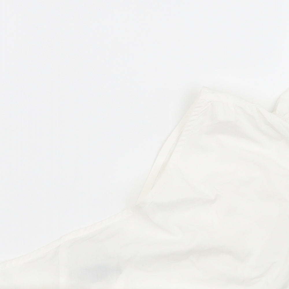 PRETTYLITTLETHING Womens White   Basic Blouse Size 10