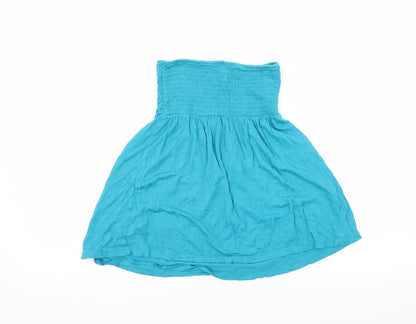 Divided by H&M Womens Blue  Jersey Basic Blouse Size 10