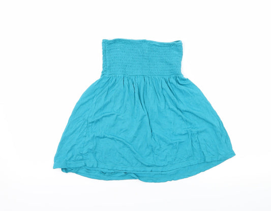 Divided by H&M Womens Blue  Jersey Basic Blouse Size 10