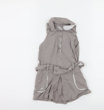 Chateau de Sable Girls Grey  Jersey T-Shirt Dress  Size 2 Years