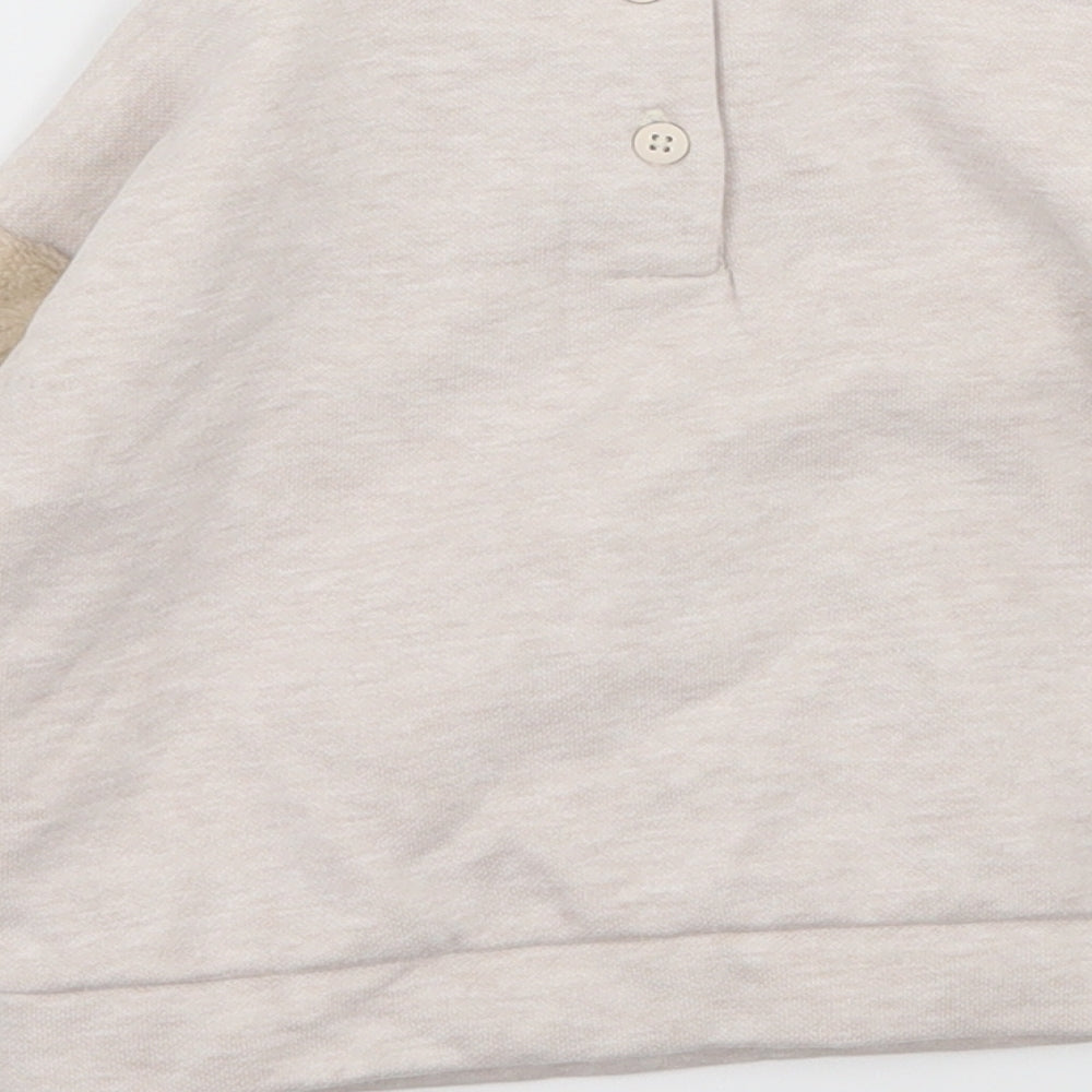 LC Waikiki Girls Ivory  Jersey Pullover Jumper Size 6-9 Months  - Bear