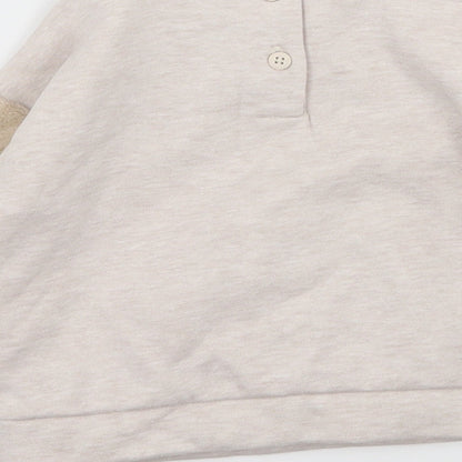 LC Waikiki Girls Ivory  Jersey Pullover Jumper Size 6-9 Months  - Bear