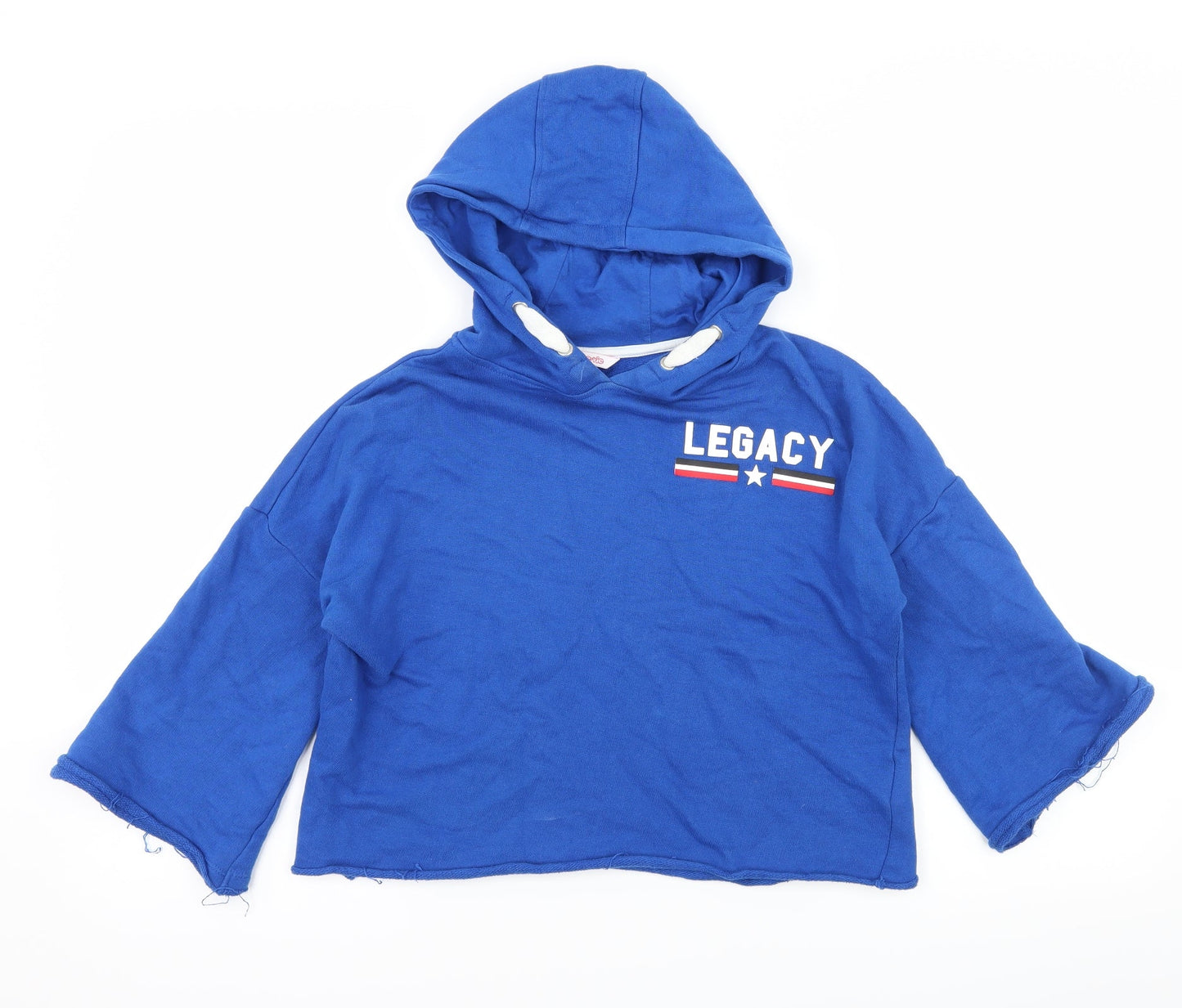 Miss E-vie Girls Blue  Jersey Pullover Hoodie Size 11-12 Years  - Leagacy