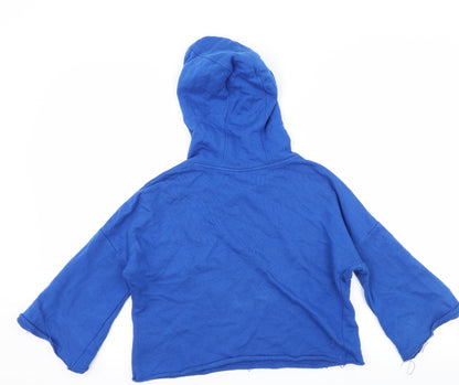 Miss E-vie Girls Blue  Jersey Pullover Hoodie Size 11-12 Years  - Leagacy
